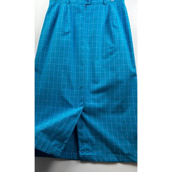 Vintage Pendleton “Knockabouts” Plaid Cotton Wrap Skirt Made in USA Sz 16 - Picture 8 of 12